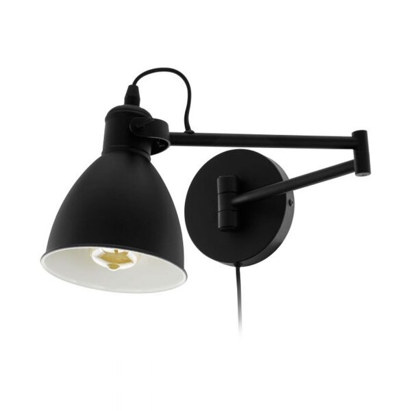 Applique avec câble Interrupteur orientable E27 PIERRE