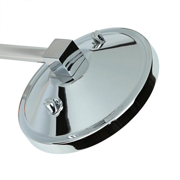 Lampe de salle de bain stylée avec LED IP44 Verre strié COSTILLA