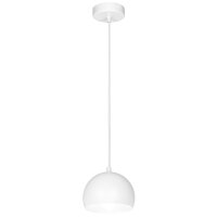 Lampe &agrave; suspendre ronde Blanc R&eacute;tro...