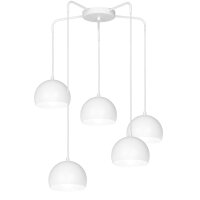 Lampe &agrave; suspendre m&eacute;tal r&eacute;tro 5...