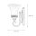 Wandlampe ANABELL 1 in Braun B:16cm Landhaus Lampe