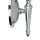 Designer Badleuchte LED aus Messing Glas IP44 in Chrom