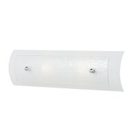 Lampe de salle de bain blanche avec LED IP44...