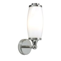 Lampe de salle de bain avec LED en laiton verre IP44 en...