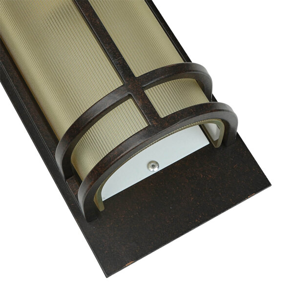 Wandlampe SHOJI Bronze Vintage Leuchte Flur Diele