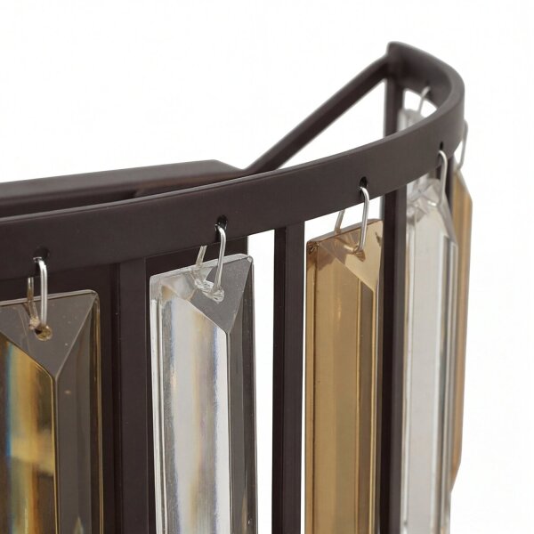 Lampe murale PRISM L:31cm en bronze Lampe Art Nouveau