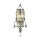 Wandlampe CANDELA 7 in Silber Spiegelnd Kerzenform