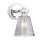 LED Badezimmerleuchte Glas IP44 in Chrom verstellbar