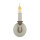 Wandlampe CANDELA 8 Holz Shabby Weiß Kerze Lampe