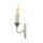 Wandlampe CANDELA 8 Holz Shabby Weiß Kerze Lampe