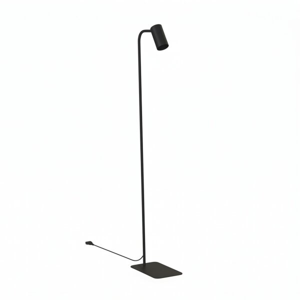 Lampadaire réglable salon blanc métal 212 cm