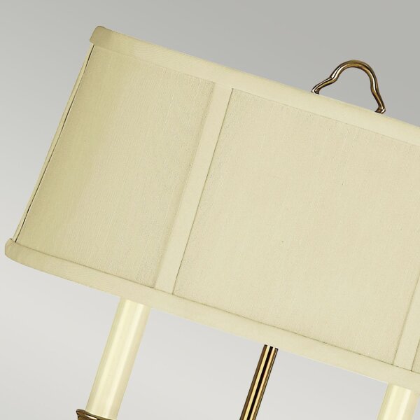 Wandleuchte Messing Stoff Barock Design CAMI