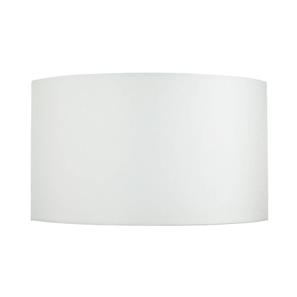 Wandleuchte Stoff Up Down in Creme Messing GRASTA
