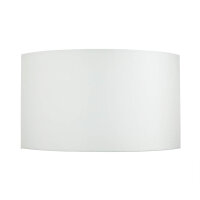 Wandleuchte Stoff Up Down in Creme Messing GRASTA