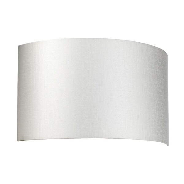Applique Up Down en chrome crème tissu soie artificielle