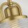 Badezimmerlampe IP44 in Messing Klar inkl. G9 LED