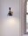 Wandleuchte Schwarz Messing E27 Metall Retro Design