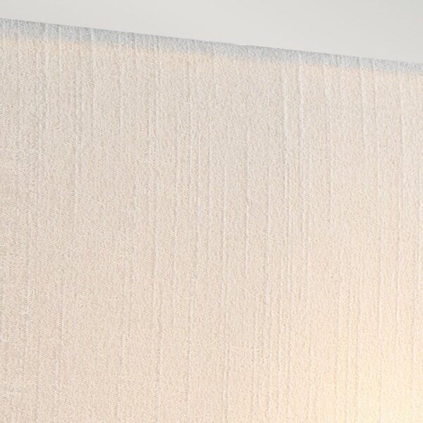 Wandlampe Stoff Creme Messing Up Down wohnlich