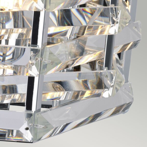 Wandlampe Kristall Metall Modern elegant BERSIVA
