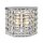 Wandlampe Kristall Metall Modern elegant BERSIVA