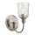 Wandlampe Glas Metall Jugendstil E27 LIODA