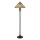 Lampe sur pied style Tiffany 149cm Suspension à tirage E27 Verre Métal