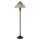 Lampe sur pied style Tiffany 149cm Suspension à tirage E27 Verre Métal
