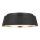 Plafonnier rond Ø67cm noir or 3-flamme E14