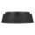 Plafonnier rond Ø67cm noir or 3-flamme E14