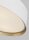 Lampe de plafond Blanc Or Ø37cm rond Moderne Métal ZENU