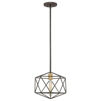 Plafonnier en m&eacute;tal en bronze ajustable E27