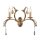 Wandleuchte CANDELA 10 Bronze B:44cm Vintage Lampe