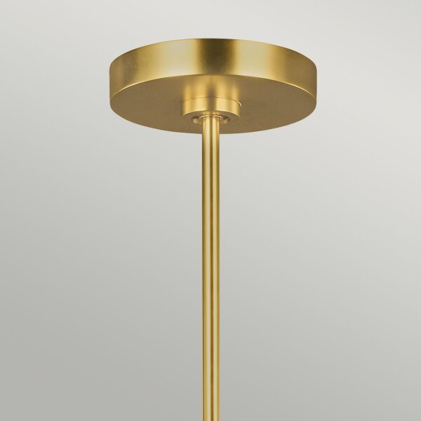 Kronleuchter Metall Jugendstil in Messing Ø76cm 9-armig