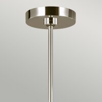 Kronleuchter Metall Jugendstil in Nickel Ø76cm...