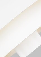 Lampe de plafond blanc acier Ø46cm Vintage Mid...