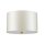 Deckenleuchte Stoff rund in Creme Messing antik