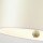 Deckenleuchte Stoff rund in Creme Messing antik