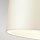Plafonnier Tissu rond Ø36cm Crème Chrome Moderne VARINDA