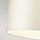 Deckenleuchte Stoff rund in Creme Chrom Ø46cm