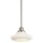 Deckenlampe Wei&szlig; Nickel E27 &Oslash;20cm Glas Metall