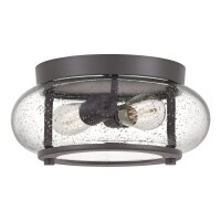 Plafonnier intérieur rond 30,5 cm Abat-jour en...