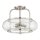 Deckenlampe Glas Metall Ø41cm innen Vintage Stil