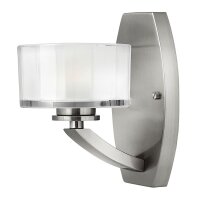 Applique LOU Blanc Nickel Lampe salon Couloir