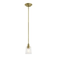 Deckenlampe E27 in Messing Ø13cm Glas Metall...