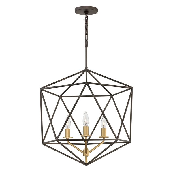 Lampe à suspendre métal géométrique réglable E14 table à manger