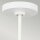 Suspension Blanc Métal Bois Ø48cm Scandinave E27