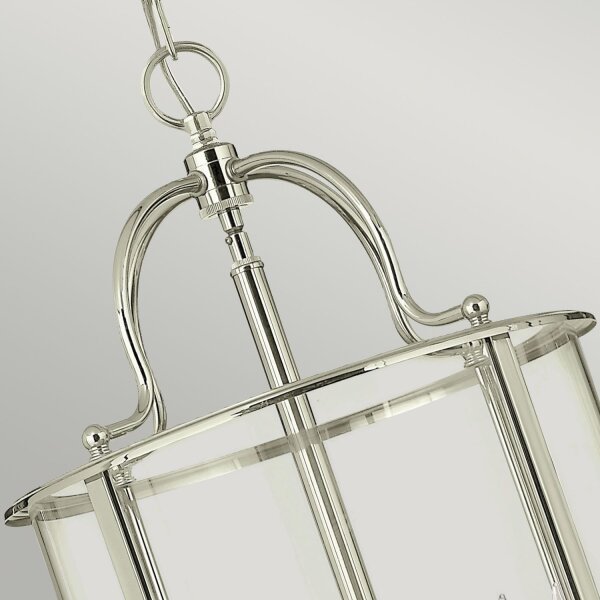 Hängelampe Metall Glas Jugendstil AVELINE