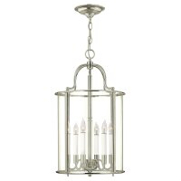 Hängelampe Metall Glas Jugendstil AVELINE