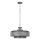 Suspension Gris E27 Métal Ø46cm Design Vintage