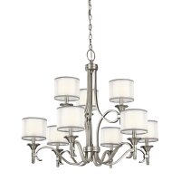 Grand lustre avec abat-jour Moderne CANELADO